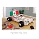 thumbnail image 2 of Cama Furniture of  America con diseño de auto de carreras, 2 of 3