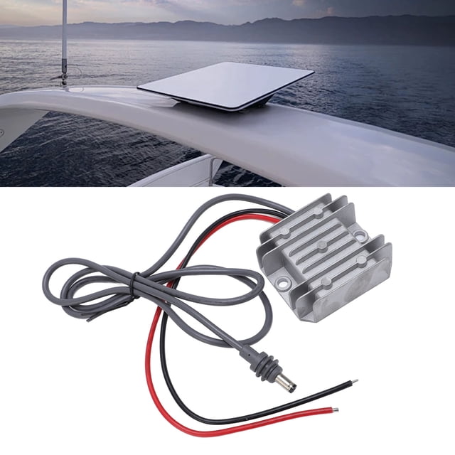 Adaptador De Corriente Elevador Por Satélite, Convertidor De Potencia Elevador Por Satélite De Seguridad Múltiple De 9 V-28 V A 30 V De Alta Eficiencia Para Autocaravana