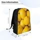 thumbnail image 4 of Fotbe Ripe Yellow Lemon Mochila de Viaje para Laptop, Mochila Ejecutiva Delgada y Resistente 15.6", 4 of 8