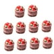 thumbnail image 5 of Set de 10 cestas de frutas de resina, juguetes divertidos para niños, decoración para casa de muñecas o jardín de hadas., 5 of 9