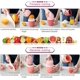 thumbnail image 4 of Manual Citrus Juicer Lemon Squeezer - Pink, Dual Purpose Manual Fruit Squeezer, Fruit Squeezer for Lemons/Lime/Orange/Orange/Grapefruit, 4 of 5