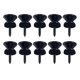 thumbnail image 1 of 10Pcs Guitar Strap Locks Buttons End Pin Security Straplocks for Acoustics, Ukuleles, Bass, Banjos Easy to Install Silver, 1 of 4