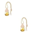 thumbnail image 4 of Wisewang Car Air Freshener Empty Bottle Portable Hanging 8ml Household Kitchen Automotive Rearview Mirror Essential Oil Diffuser Yellow 2Set, 4 of 6