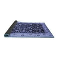 thumbnail image 2 of Ahgly Company Indoor Round Oriental Blue Industrial Area Rugs, 8' Round, 2 of 4