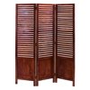 3 Panel Traditional Wooden Screen