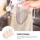 thumbnail image 2 of 3 bolsas colgantes para almacenar frutas, reutilizables, de malla, para cocina y verduras., 2 of 7