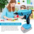 thumbnail image 3 of Xirurus Cordless Electric Hot Melt Glue Gun 60W High Power 11mm Applicator Tool for Home DIY Crafts 10 inches / 25.4 cm, 3 of 7