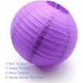 thumbnail image 4 of 3pcs Paper Lanterns Decorative Round Chinese Paper Lanterns for Birthday Halloween Wedding Baby Bridal Shower Home Decor Party Decoration (12in), 4 of 6