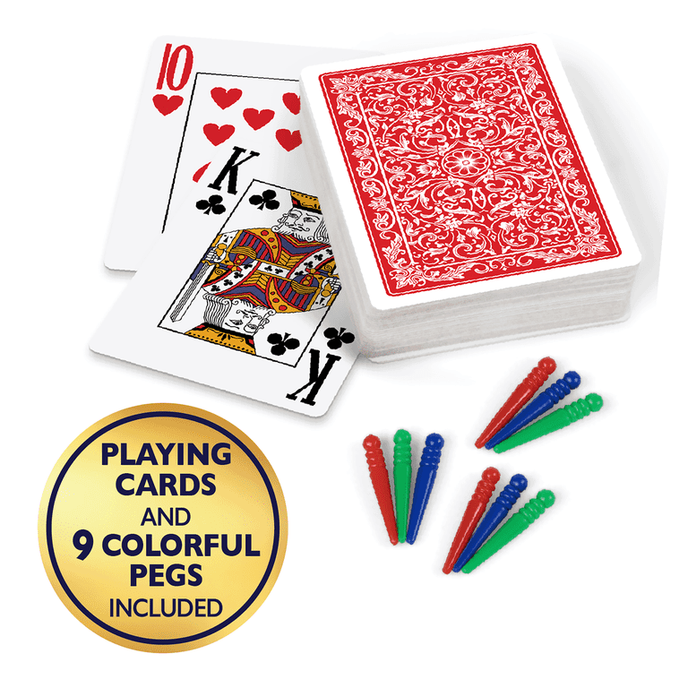 Classic Game Collection Cribbage Strategy Board Game photo 3
