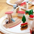 thumbnail image 4 of Wooden Toy Train Accessory Wooden Railway Road Block Train Road Block Toy, 4 of 8