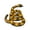 Yellow, variant on ROZYARD 3D Metal Snake Decal Easy Installation Gadsden Flag for Car Motorcycles Truck