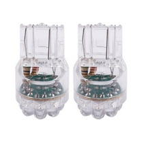 2X White T20 7443 7440 9 LEDS Brake Turn Signal Rear Lights Bulbs Lamps DC 12V pwm25