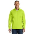 thumbnail image 1 of Sport-Tek Sport-Wick Stretch 1/2-Zip Pullover M Cargo Verde deporte-tek ST850, 1 of 1
