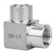 thumbnail image 1 of BSPP Double Female Thread Elbow Connector Right Angle Pipe Fitting Adapter for Water Air Oil1/4in, 1 of 3