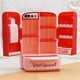 thumbnail image 3 of 1:18 Mini Simulation Mini Double Door Refrigerator Decoration Children Play House Toys,cherry Red, 3 of 5