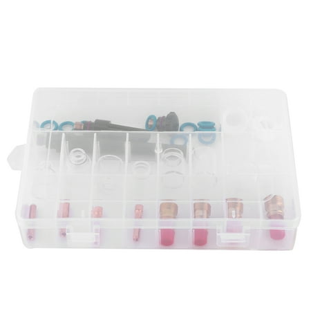 

DOACT TIG Welding Accessory 30pcs/set Glass Cup Kit Heat Resistant 4# 5# 6# 7# 8# 10# 12# Accessories For TIG Welding Torch