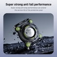 thumbnail image 4 of YUNOVA IP67 Waterproof AirTag Dog Collar Holder, 4-Screw Lock Removable Metal Clip Case, Compatible with Apple AirTag, Fits 1.2" Collars for Dog Cat, 4 of 8