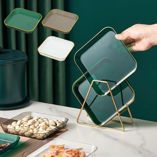 XWSHYW Aparatos de Utensilios de Cocina. Juego de Platos para Mesa de Comedor, Cubiertos de Cocina, 3 Colores, Lavado de Platos, Fruta, Restaurante, Patatas Fritas, Pollo, Aperitivos, Comestibles