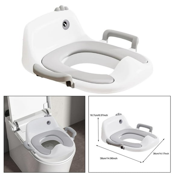 Asiento de inodoro desmontable para niños Hugo Gris