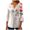Pink Plus Size Blouse for Women_t, variant on CYMMPU Loose Fit V Neck 3/4 Sleeve Spring Tunic Tops Boho Blouses for Women Dressy Casual Fall Trendy Shirts Flower Pattern A-line Dressy Tops T-Shirts Pink L