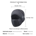 thumbnail image 2 of WIFKLSIIPG Capuche de Cyclisme en Soie Glacée pour Hommes Femmes Coupe-Vent, 2 of 7
