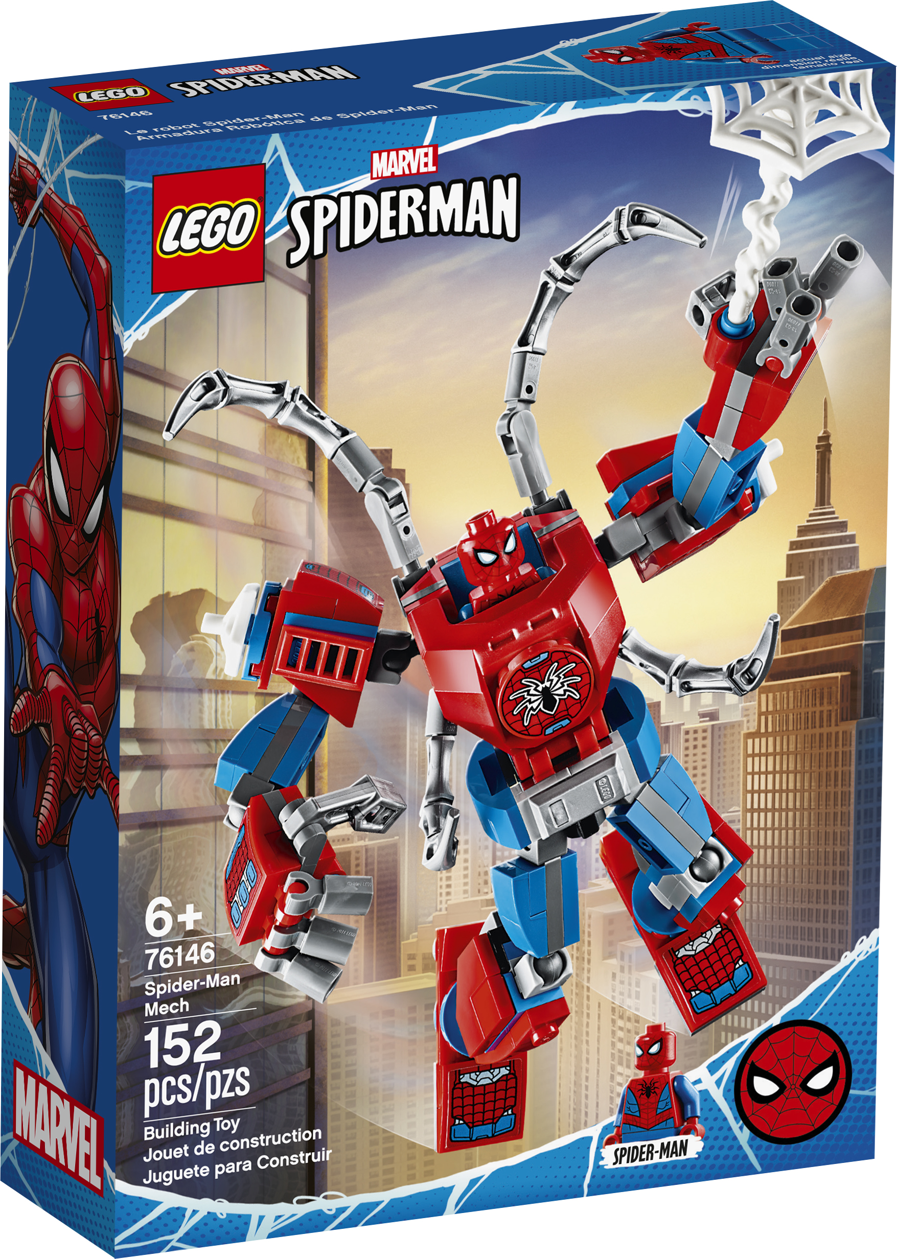 LEGO Spider-Man Mech 76146 Building Set (152 Pieces) - image 5 of 7