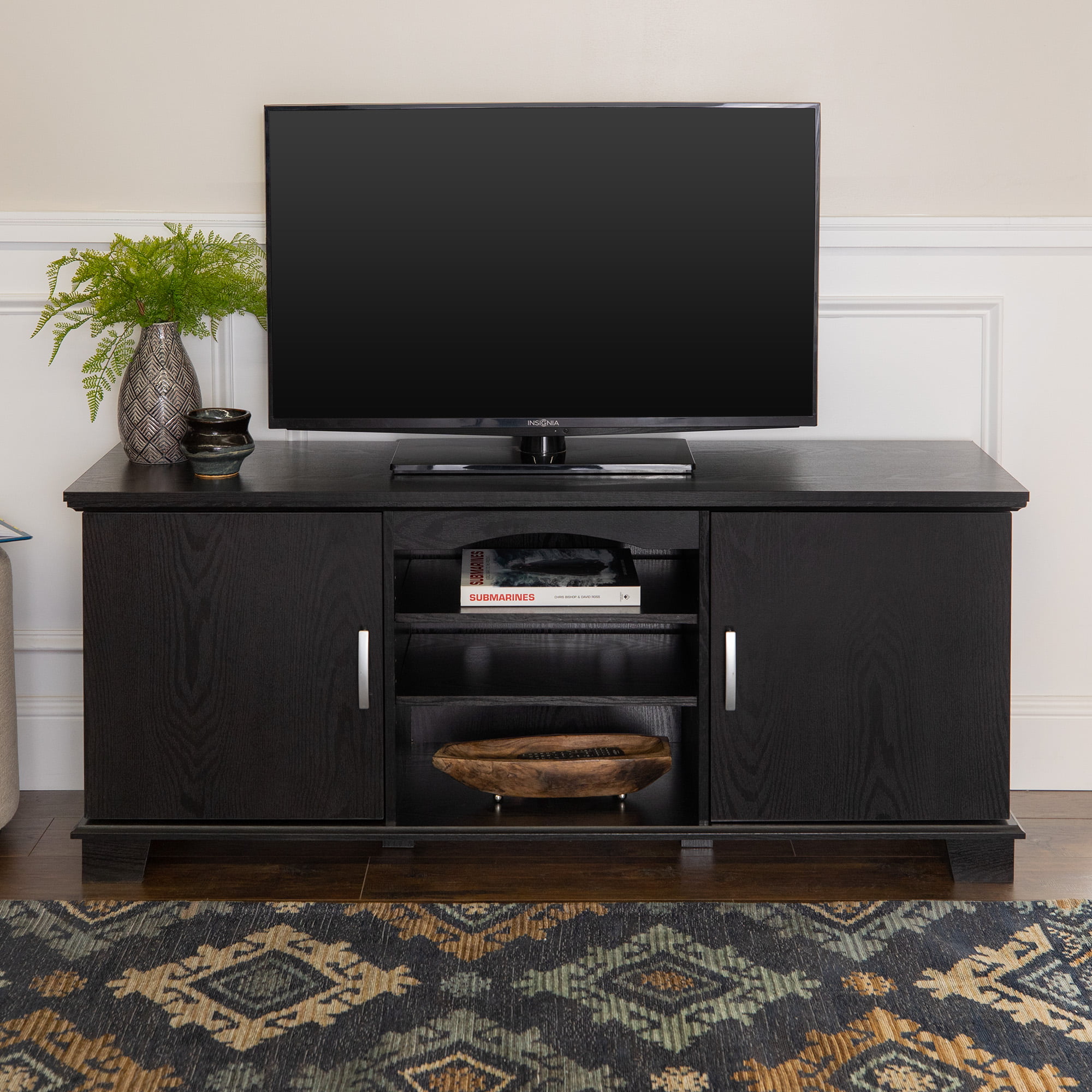 Walker Edison Transitional TV  Stand  for TVs up to 66 
