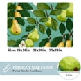 thumbnail image 2 of Pear Polyester Non-Slip Area Rug Floor Mats – Machine Washable Office Mat, 2 of 6