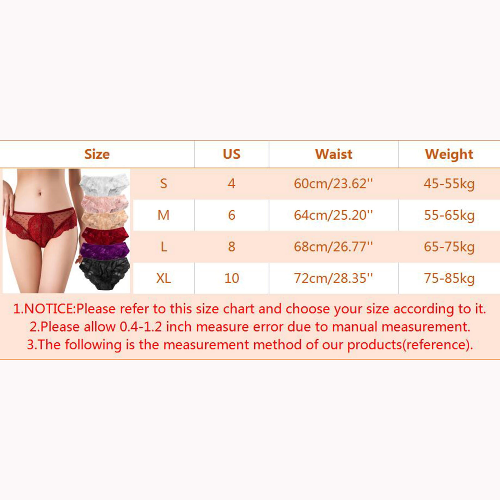 JDEFEG Nylon Granny Panties Women Lace Underwear Breathable Hipster Panties  Stretch Seamless Briefs Plus Size G String For Women 2Xl Lace Black Xl 