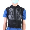 thumbnail image 2 of Chaleco sin mangas para motocicleta, transpirable, con protección para el pecho y la espalda, ideal para deportes al aire libre., 2 of 12