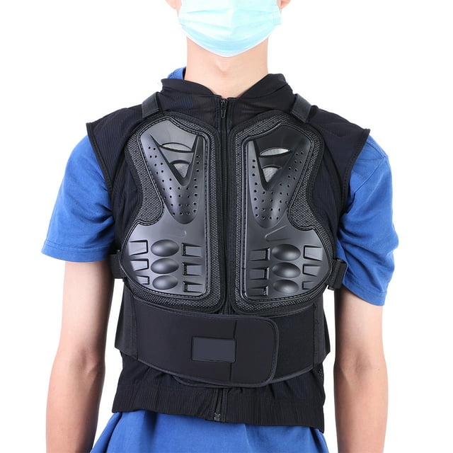 Motorcycle Vest Riding Body Protector Vest Protective Gear Riding Protective Equipment Cycling Accessory Motorcycle Sleeveless Vest Breathable Spine Chest Back Protection For