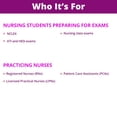 thumbnail image 5 of Flash Cards Level Up RN Nursing Fundamentals 204 tarjetas, 5 of 5