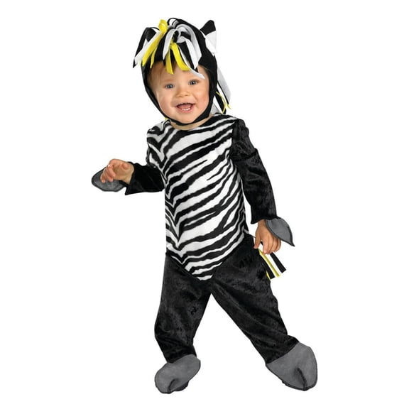 Disguise Infant Zany Zebra Costume - Size 12-18 months