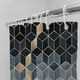 thumbnail image 4 of Cortina de baño con diseño de mármol, cortinas de ducha impermeables, cortina estampada con pantalla geométrica para baño, regalo para el baño Adepaton Accesorios de Baño, 4 of 6