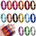 thumbnail image 1 of MasteelfCA 15 Rouleaux Fil d'Aluminium Flexible 1.0mm Fil de Perles Coloré pour Bijoux pour Bricolage, 1 of 8