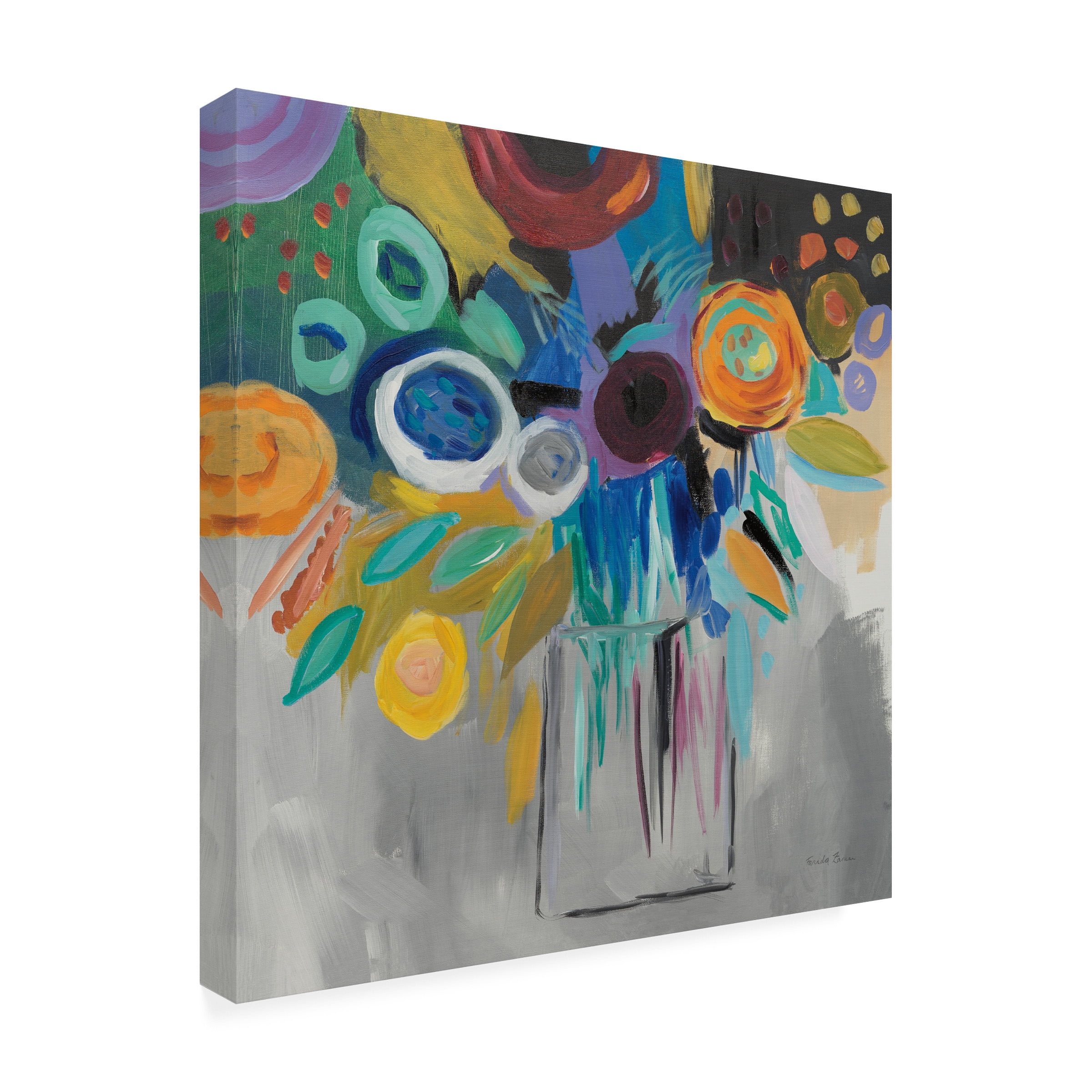 Farida Zaman 'Burst of Magic' Canvas Art