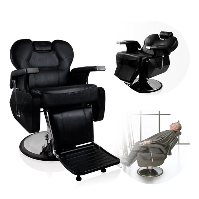 Sillón Barbero Hidráulico Divitech® Para Estética Y Barberia Musisi-0001