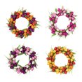 thumbnail image 2 of Naiovety Hermosa de flores de primavera para decorar el jardín, fiesta, anillo de boda, está decorado con un círculo completo. Decoración del hogar tipo+1, 2 of 5