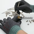 thumbnail image 3 of DEXFIT FN330 Black Grey Multipurpose Nitrile Coated Work Gloves (Firm Grip, X-Large) - 3 Pairs, 3 of 7