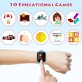 thumbnail image 4 of Kids Smart Watch for Boys Girls -Gifts for 4-12 Year Old Kids, 10 Funny Games SOS Call Music Player Camera Alarm Clock Calculator, Educational Learning Toys (Blue), 4 of 9