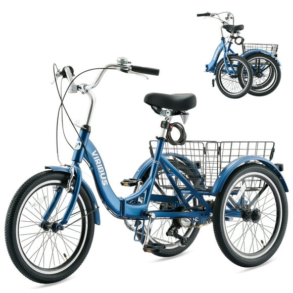 Bicicletta Ruote Per Adulti Tricycle Adulte 20 Pouces Tagtuell