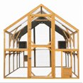 thumbnail image 3 of Outdoor Cat House – 110" Large Cat Enclosure Playpen with Platforms for Multiple Cats, 3 of 12