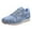 Blue, variant on Mesh Sneakers for Women Glitter Sequin Trendy Tennis Shoes Lace up Nonslip Casual Trainers Walking Shoes Thick Sole Athletic Shoes Blue Size 8