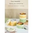 thumbnail image 2 of Stackable Insulated Bento Box for Kids – Portable Stainless Steel Thermal Lunch Container, 2 of 4