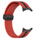 thumbnail image 5 of Correa de muñeca para reloj inteligente con banda de silicona para Google Pixel Watch 2022 (rojo negro), 5 of 9