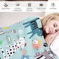thumbnail image 5 of Cat Blanket Super Soft Flannel Throw Blanket Cat Gifts for Cat Lovers Cozy Lightweight Blankets for Women Kids Adults 50"X 40", 5 of 6