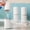 White, variant on Portable Travel Oral Brush Cup, 2 in 1 Oral Brush Mount and Rinse Cup with Layer, Ventilate Travel Organizer for Camping, Business Trips, and Family Travel