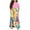 Pink, variant on Riecok Girls Floral Print Short Sleeve Summer Casual Long Dress for Tween Big Kids (4-14 Years) Round Neck with Pockets Comfortable Outfit Pink 7 Years
