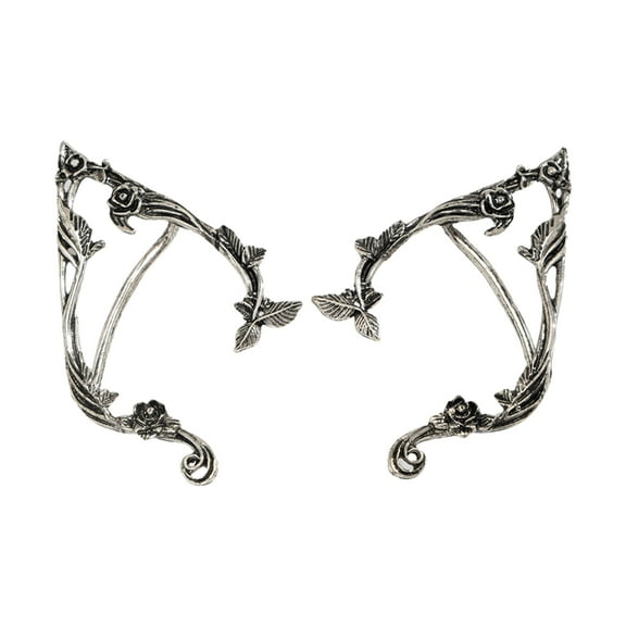 Gothic Elves Ear Cuff Vintage Not Piercing Earrings Fashion Ear Clip for Ear