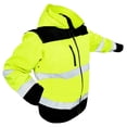 thumbnail image 3 of Chamarra Polar thermic de trabajo impermeable con reflejante alta visibilidad Grande Bk safety products 5 tallas disponibles, 3 of 9